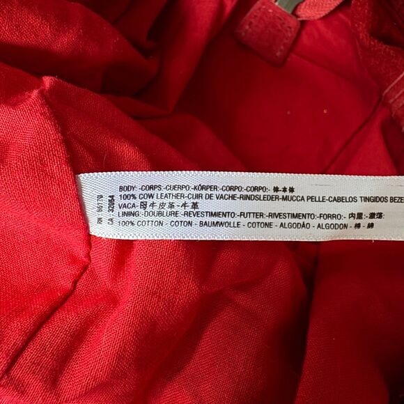 Free People Wild Suede Hobo Tote Red - Picture 7 of 9